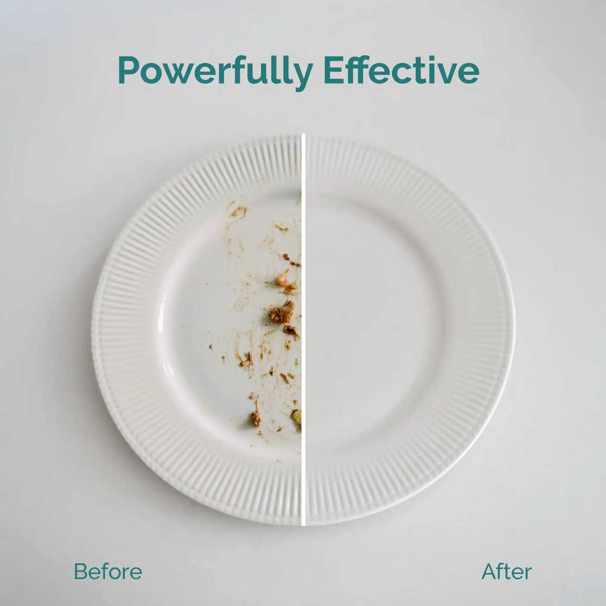 Filthy Clean Dishwashing Detergent Sheets - Before and After