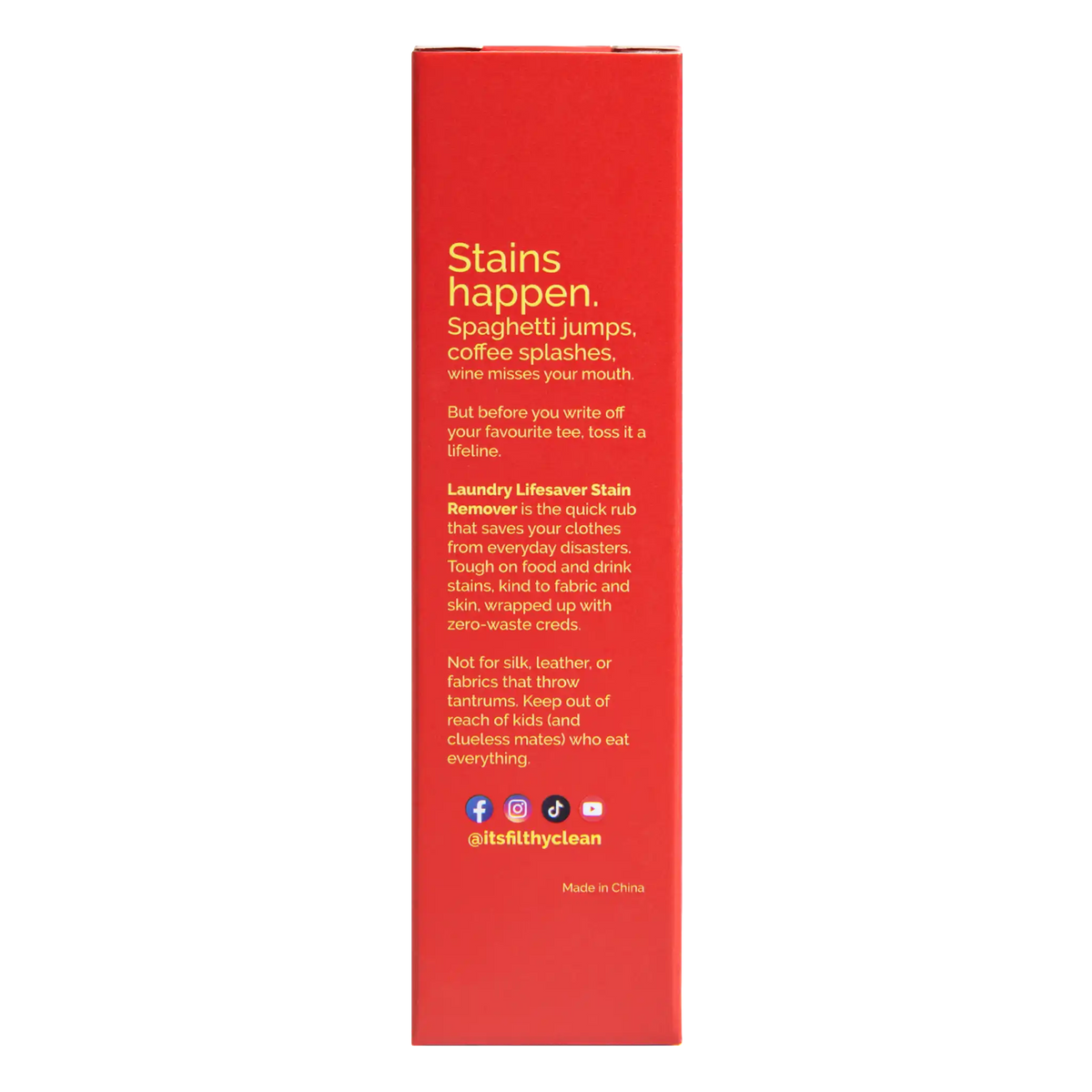 Natural soap in Australia for stains
