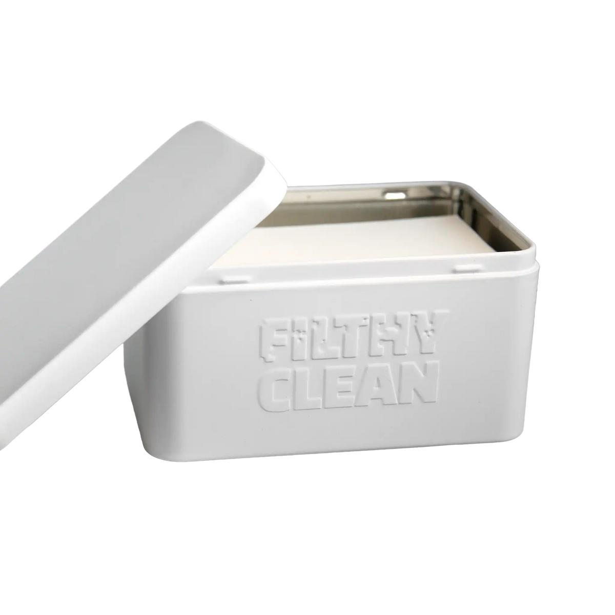 Laundry detergent sheet storage box