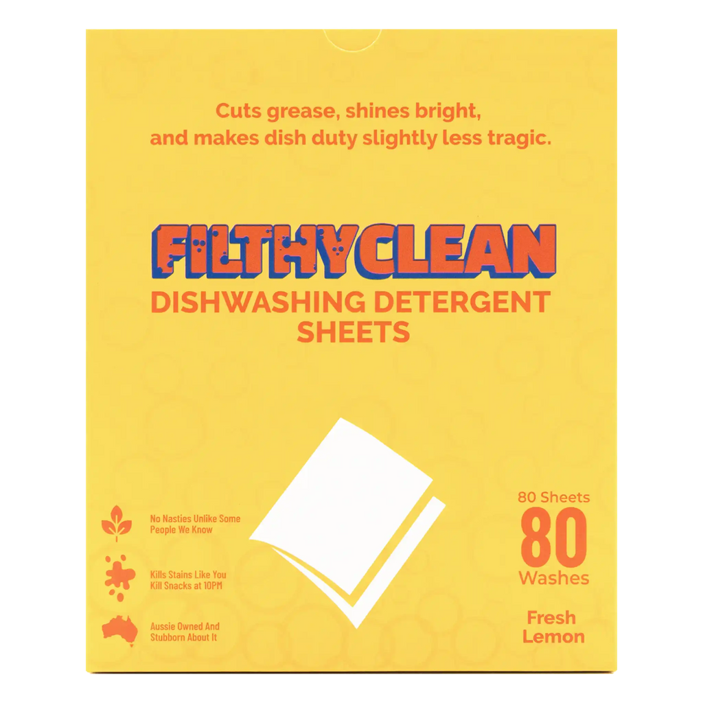 Filthy Clean Dishwashing Detergent Sheets