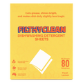 Filthy Clean Dishwashing Detergent Sheets