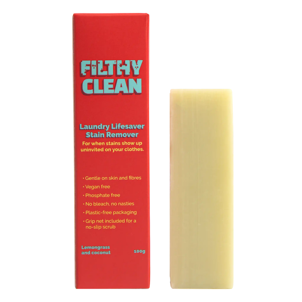 Filthy Clean Laundry Lifesaver Stain Remover - natural australian soap
