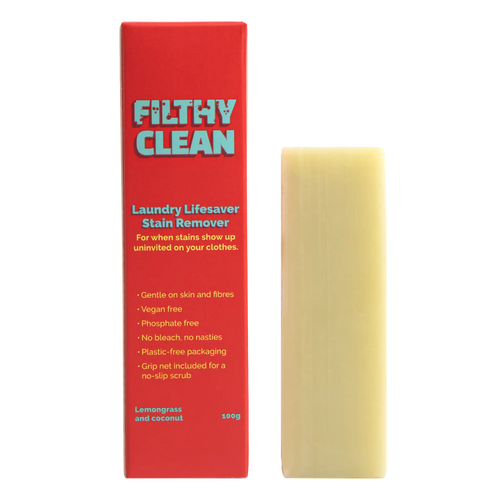 Filthy Clean Laundry Lifesaver Stain Remover - natural australian soap