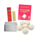Filthy Clean Laundry Pack Peach Blossom: laundry sheets, stain remover bar, dryer balls, Sheet Tin