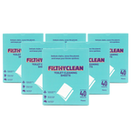Filthy Clean Toilet Cleaning Sheets 6 Pack