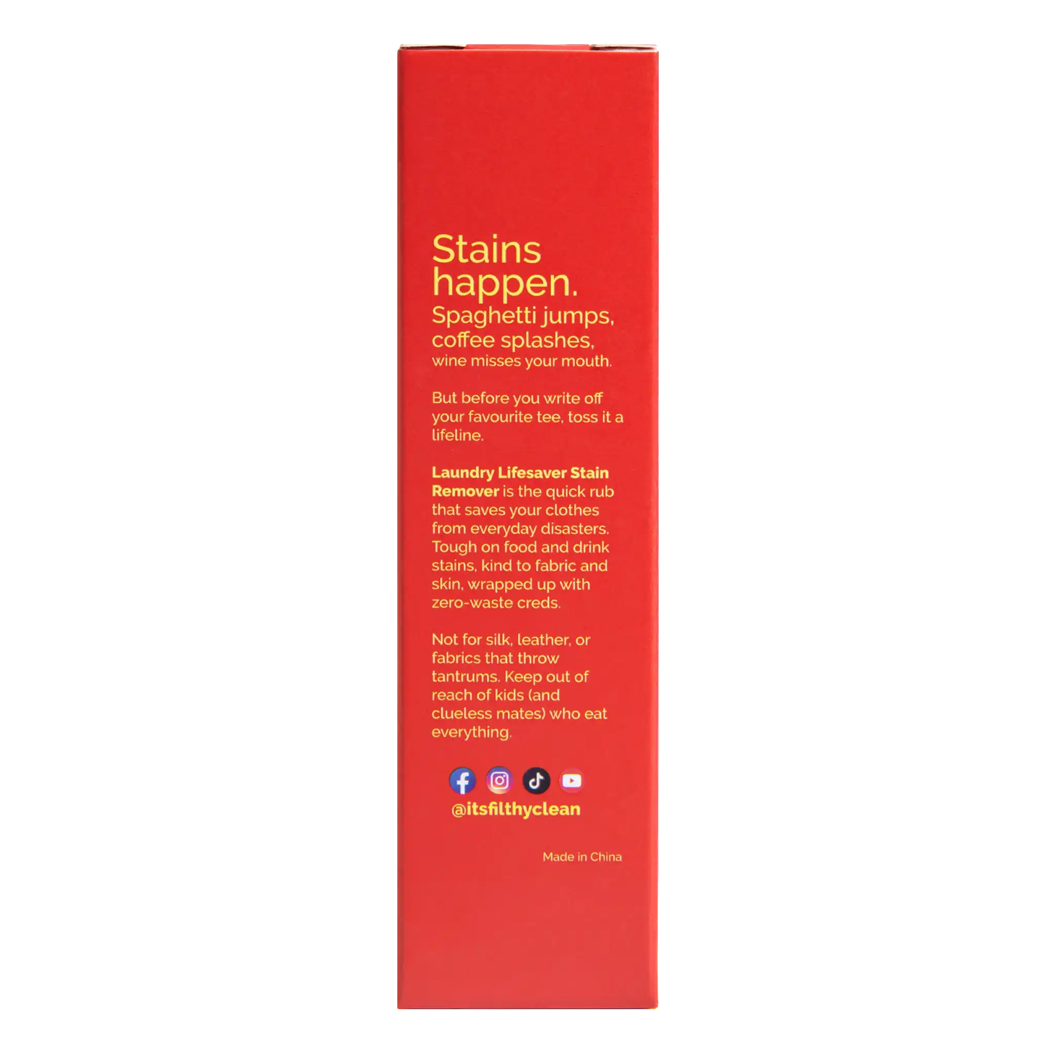Natural soap in Australia for stains